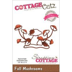 Cottagecutz Elites Die 1.3 X1.5   Fall Mushrooms