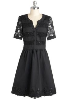 Well to Dew Dress in Noir  Mod Retro Vintage Dresses