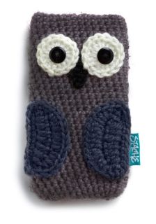 At Your Beak and Call Media Case in Owl  Mod Retro Vintage Electronics
