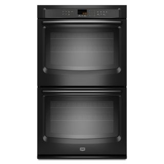 Maytag 27 in Self Cleaning Double Electric Wall Oven (White)