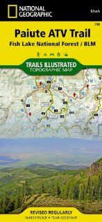 Paiute ATV Trail [Fish Lake National Forest, BLM] (National Geographic Trails Illustrated Map #708) (National Geographic Maps Trails Illustrated) National Geographic Maps   Trails Illustrated 9781566953085 Books