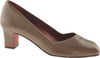 Oh Shoes Mango   Dark Taupe Silky Nappa