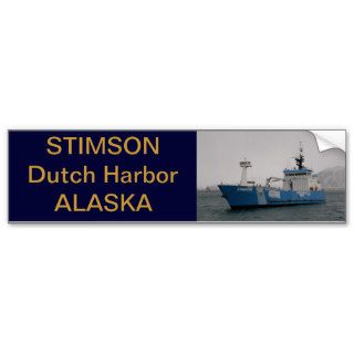 Stimson, Alaska State Troopers Bumper Sticker