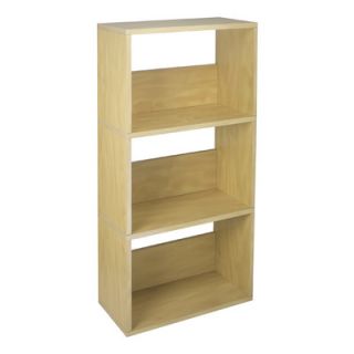 Way Basics Eco Friendly Triplet Shelves WB 3SR Finish Natural