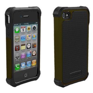 Ballistic Shell Gel (SG) Series Case for iPhone 4/4S   Olive Green/Black Cell Phones & Accessories