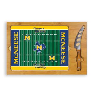 Picnic Time Mcneese State University Cowboys Icon Cheese Tray