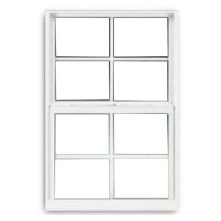 BetterBilt 3000TX Series Aluminum Double Pane Single Hung Window (Fits Rough Opening 32 in x 48 in; Actual 31.375 in x 47.56 in)