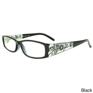 Epic Eyewear Womens Springwood Rectangular Reading Glasses (+2.50)