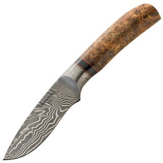 Browning Storm Front Damascus Big Belly Skinner Knife 773971