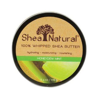 Shea Natural Whipped Shea Butter Honeydew Mint   6.3 oz  Body Butters  Beauty