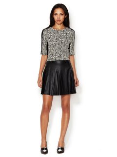 Stella Faux Leather A Line Skirt by Walter