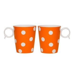 Freshness Dots Orange Mug Set