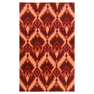 Malene b Voyages Papaya  Rug VOY51 Rug Size 2 x 3