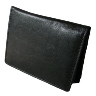 Hollywood Tag Lambskin Leather Inside Id Card Case