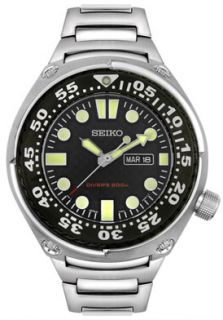 Seiko SHC061  Watches,Mens Stainless Steel Black Dial, Casual Seiko Quartz Watches