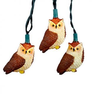 Kurt Adler Brown Owl 10 Light Set
