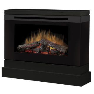 Dimplex 45.3 in W 3,415 BTU Black Ash Wood and Metal Wall Mount Electric Fireplace with Thermostat and Remote Control