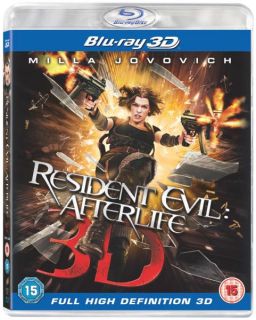 Resident Evil Afterlife 3D      Blu ray