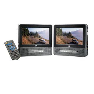 Durabrand 7" Dual Screen Portable DVD Player PDV 722  Vehicle Dvd Players 