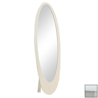 Monarch Specialties 61 in x 20 in Oval Freestanding Mirror