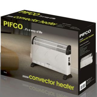 Pifco 2000W Turbo Convection Heater with Fan      Homeware