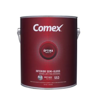 Comex 120 fl oz Interior Semi Gloss White (Deep Base) Latex Base Paint