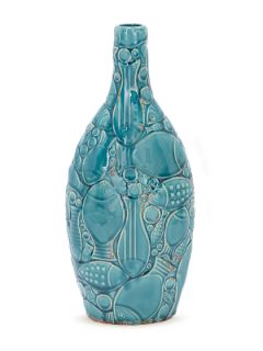 Small Aqua Vase by UMA