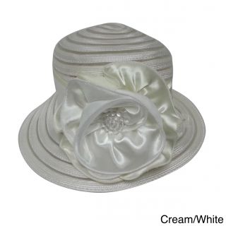 Swan Hat Swan Hat Womens Woven Ribbon Crushable Hat With Satin Bow Other Size Adjustable