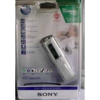 Sony ICDSX68DR9 Digital Voice Recorder with Dragon NaturallySpeaking RE Software Electronics
