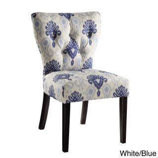 Ave Six Andrew Tufted Back Armless Chair