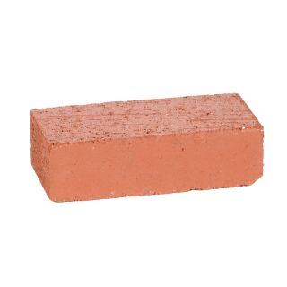 allen + roth Fulton Red Holland Paver (Common 4 in x 8 in; Actual 3.9 in H x 7.7 in L)
