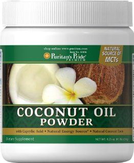 Puritan's Pride Coconut Oil Powder  0.5 Powder Health & Personal Care