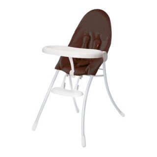 bloom Nano Urban Foldable High Chair U10502 Frame Finish White, Seat Color 