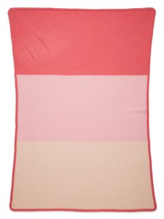 Colorblock Cashmere Blanket by Little