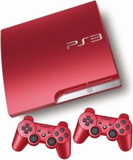 Playstation 3 Slim 320 GB Console Limited Edition (Scarlet Red)      Games Consoles