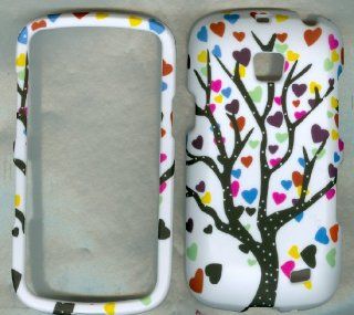 Hearts Love Tree Design Protector Case for Samsung Galaxy Proclaim Sch s720c Cell Phones & Accessories