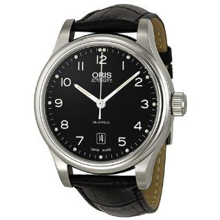 Oris Classic Date Automatic Black DIal Steel Mens Watch 01 733 7594 4094 07 5 20 11 Oris Watches
