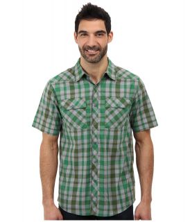 The North Face Orangahang Woven Mens Short Sleeve Button Up (Olive)