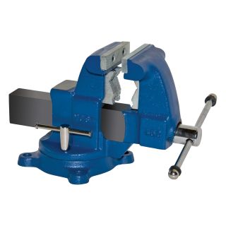 Yost Medium-Duty Tradesman Combination Pipe and Bench Vise — Swivel Base, 4 1/2in. Jaw Width, Model# 45C  Bench Vises