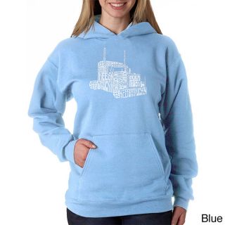Los Angeles Pop Art Los Angeles Pop Art Womens Keep On Truckin Sweatshirt Blue Size XL (16)