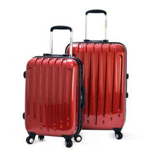 Olympia Dynasty 2 piece Hardside Spinner Luggage Set W/3 dial Lock Combination