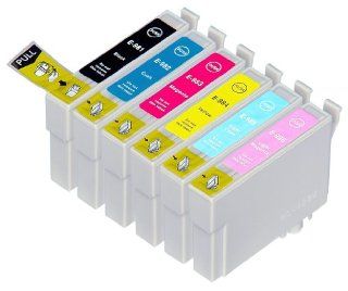 6 Pack Remanufactured Epson 98 , T098920 1 Black, 1 Cyan, 1 Magenta, 1 Yellow, 1 lightycyan, 1 lightymagenta for use with Epson Artisan 700, Artisan 710, Artisan 725, Artisan 730, Artisan 800, Artisan 810, Artisan 835, Artisan 837. Ink Cartridges for inkje