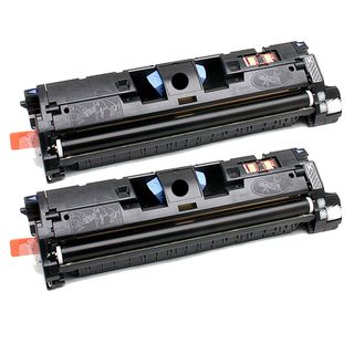 Nl compatible C9700a (nl compatible 121a) Compatible Black Toner Cartridges (pack Of 2)