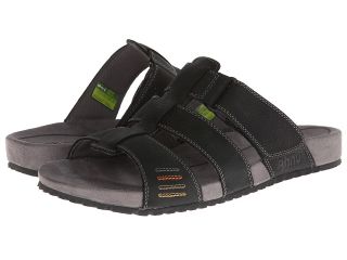 Ahnu Fisher Mens Slide Shoes (Black)