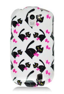 LG DoublePlay C729 Graphic Case   White Bow Tie Cat (Package include a HandHelditems Sketch Stylus Pen) Cell Phones & Accessories