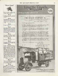 Howie Skylights for Traffic Motor Truck ad 1920 Entertainment Collectibles