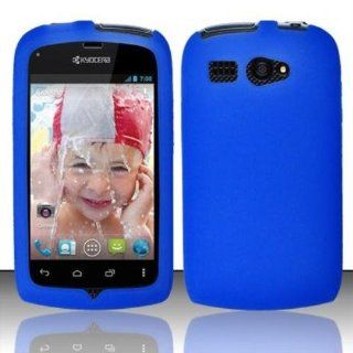 Blue Silicon Case for KYOCERA Kyocera Hydro C5170 Cell Phones & Accessories