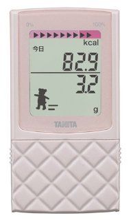 Tanita Pedometer with 3d Sensor Fb 729k pc Peach  Sport Pedometers  Sports & Outdoors