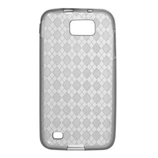 Samsung Galaxy S II Skyrocket HD / I757 TPU Protector Case   Smoke Check Cell Phones & Accessories