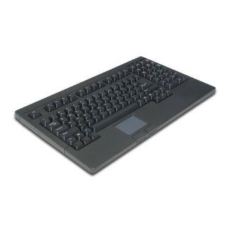 Solidtek KB 730BU (ACK 730U)   USB Rack Mount/POS Keyboard W/Touchpad, Wired (Black) Computers & Accessories